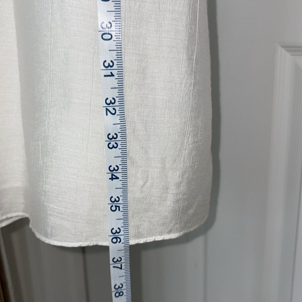NWOT Andrew Marc Women’s White Midi Dress Size 4 - Picture 8 of 10